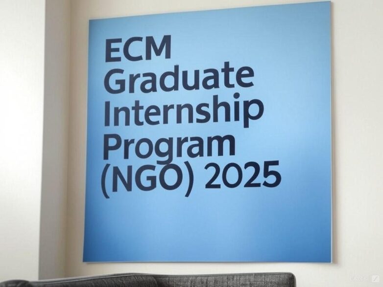 Application for the 2025 ECM Graduate Internship Program (NGO)