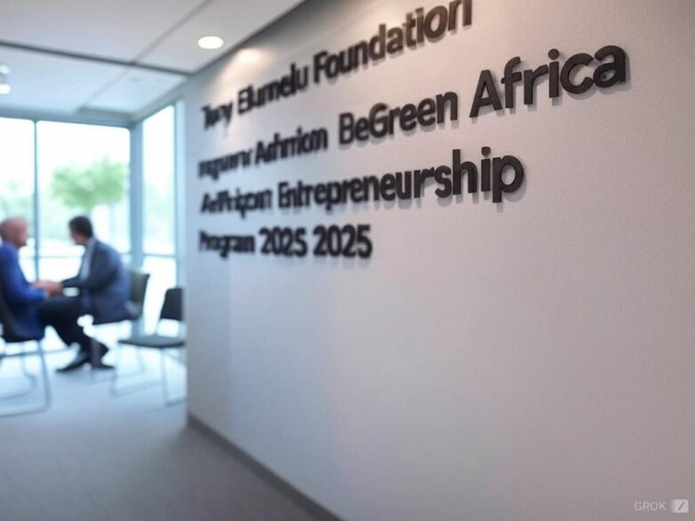 Tony Elumelu Foundation BeGreen Africa Entrepreneurship Program 2025