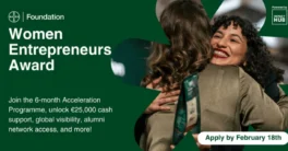 Bayer Foundation Award for Women Entrepreneurs in Health and Food Security | Fully Funded