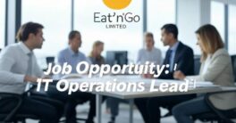 Job Opportunity: IT Operations Lead at Eat'N'Go Limited