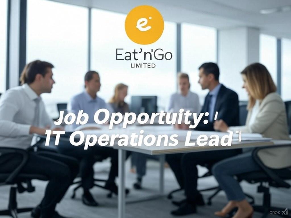 Job Opportunity: IT Operations Lead at Eat'N'Go Limited