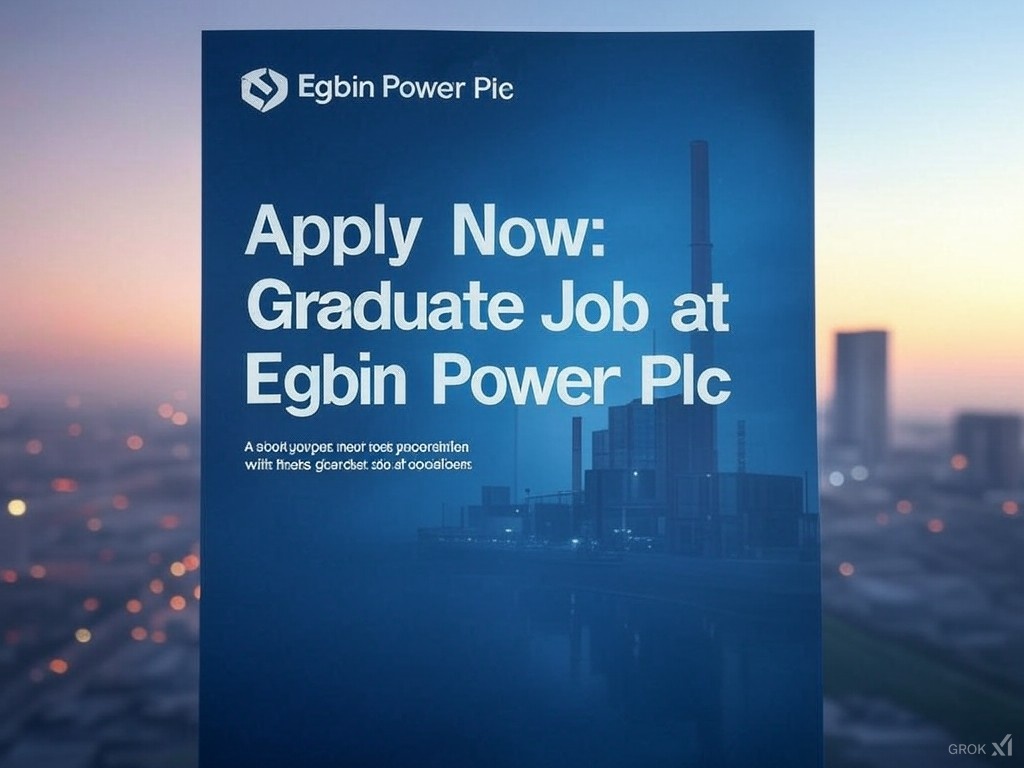 Apply Now: Graduate Job at Egbin Power Plc