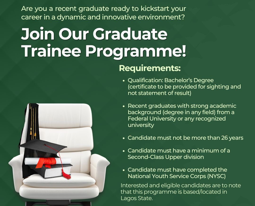 Apply Now and Join Greenwich Merchant Bank Graduate Trainee Program 2025