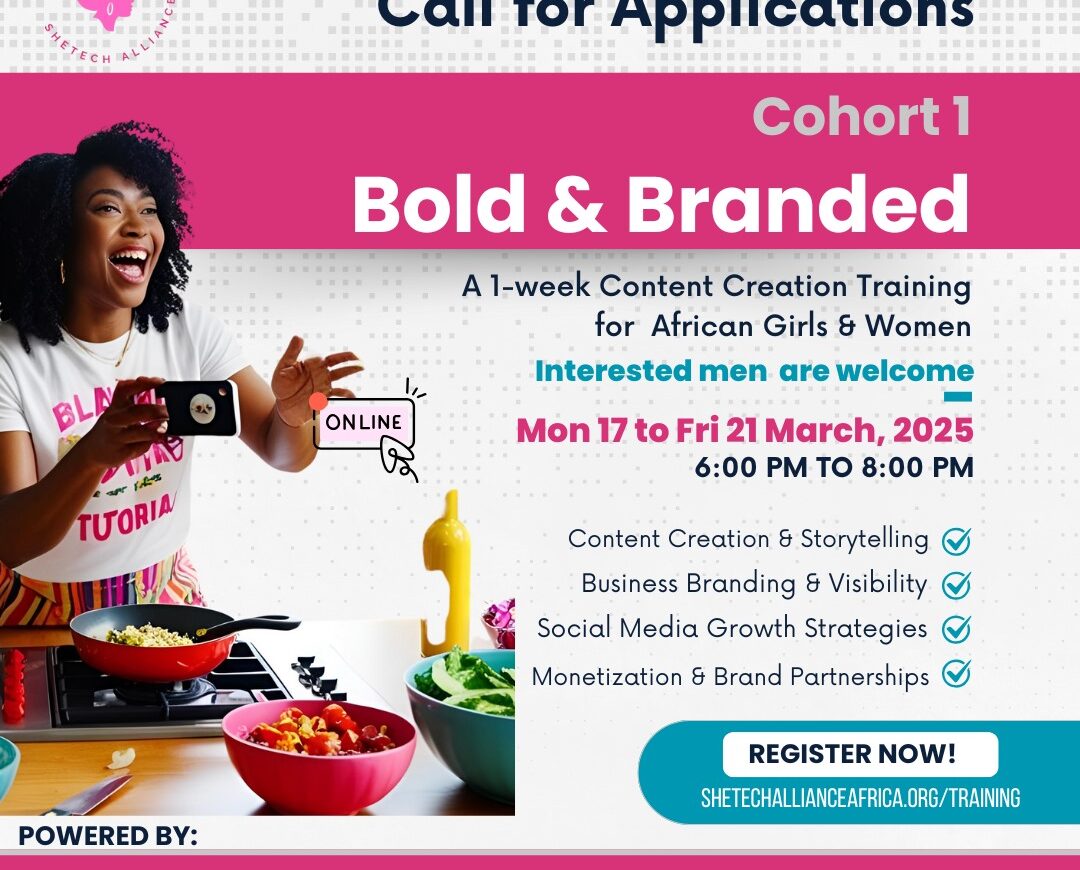 Call for Applications: The Bold & Branded Academy | Cohort 1