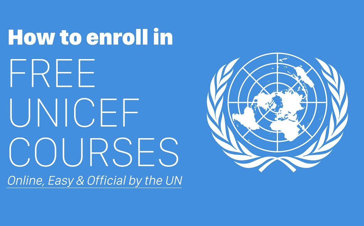 Link to Apply for UNICEF Free Online Courses 2024 With Free Certificates