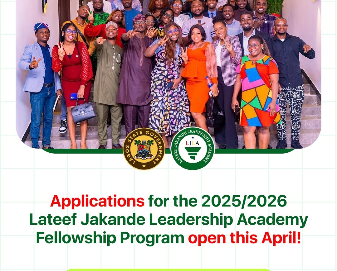 Lateef Jakande Leadership Academy Fellowship Programme 2025/2026