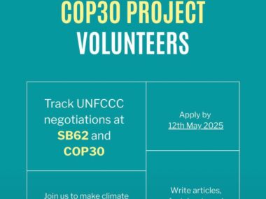 Join Our COP30 Project: Track UNFCCC Negotiations and Empower Youth