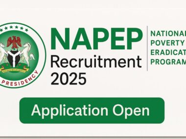 Application for National Poverty Eradication Programme NAPEP Recruitment 2025