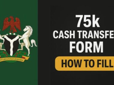 Step-by-Step Guide for Filling the Rapid Response Register (RRR) and National Social Register (NSR) ₦75,000 Cash Transfer Form by 2025